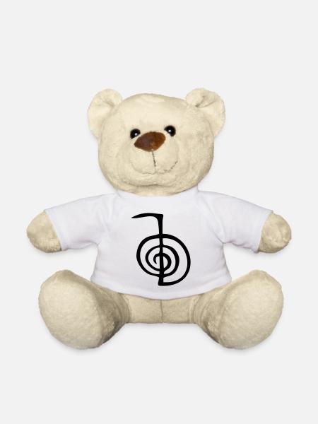 Choku - Symbole de Reiki - Nounours - blanc