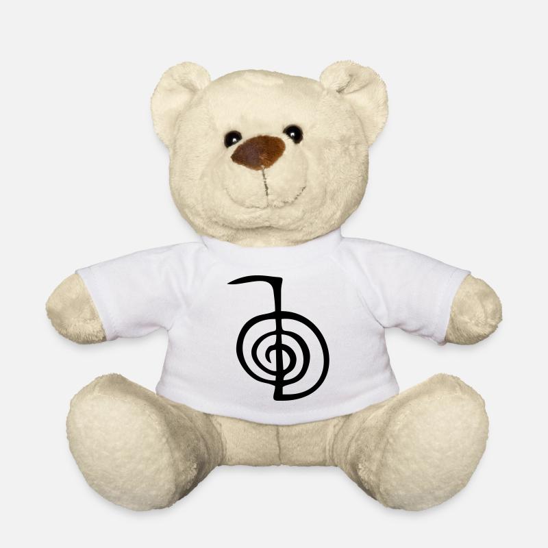 Choku - Symbole de Reiki - Nounours - blanc