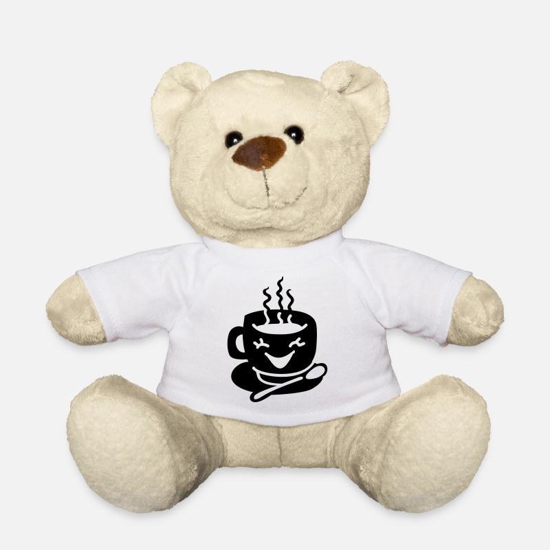 Kaffeetasse Liebe - Teddy - Weiß