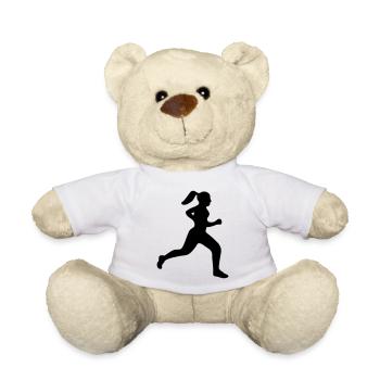 Coureur - Nounours - blanc - Devant