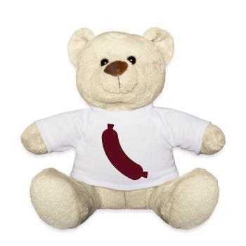 Wurst - Teddy - Weiß - Vorne