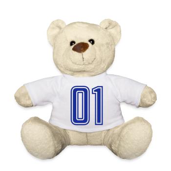 01 - Teddy Bear - white - Front