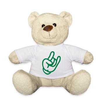 rock hand - Teddy - Weiß - Vorne