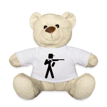 chasseur - Nounours - blanc - Devant
