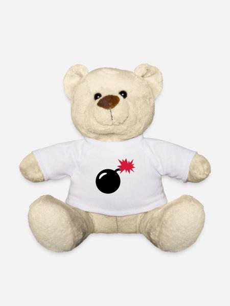 Bombe - Teddy - Weiß
