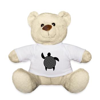 Spiral Tutle - Teddy Bear - white - Front