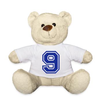 9 - Teddy Bear - white - Front