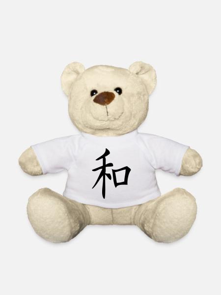 Paix - Nounours - blanc