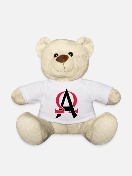 ALPHA & OMEGA - Teddy Bear - white