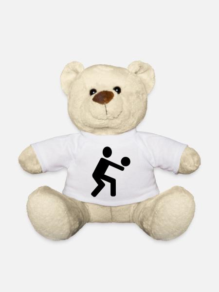 Volley-ball - Nounours - blanc