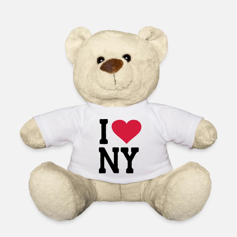 I Love NY New York - Teddy - Weiß