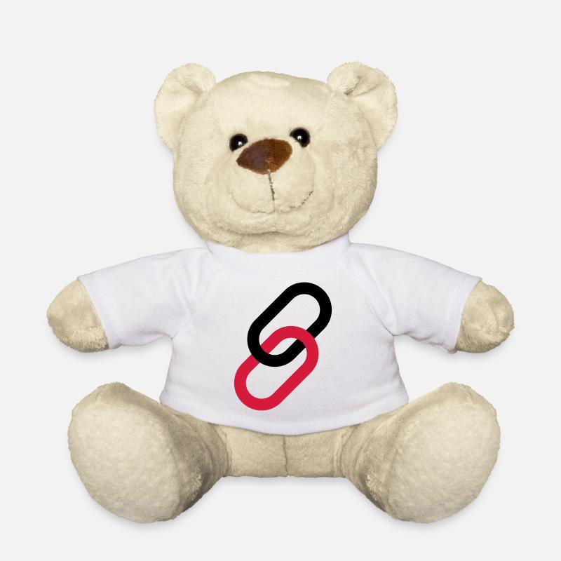 Link as symbol - Teddy Bear - white