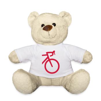 Rennrad front - Teddy - Weiß - Vorne
