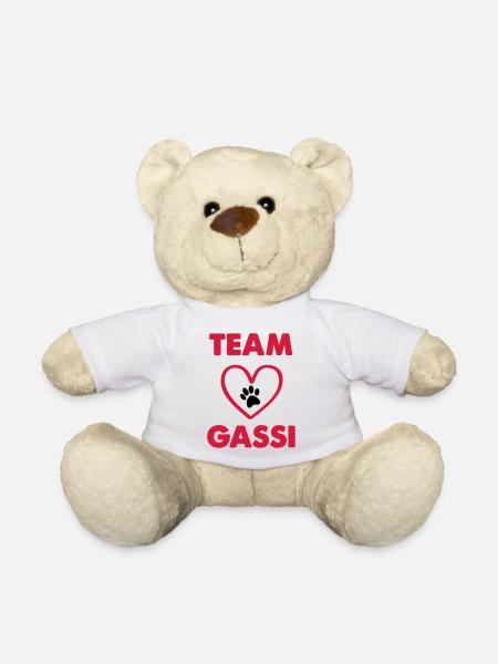 team gassi - Teddy - Weiß
