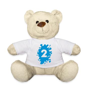 Klecks 2 - Teddy - Weiß - Vorne