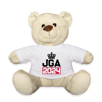Junggesellenabschied Jga 2024 - Teddy - Weiß - Vorne