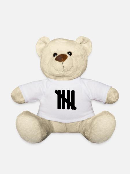 5 - Teddy Bear - white