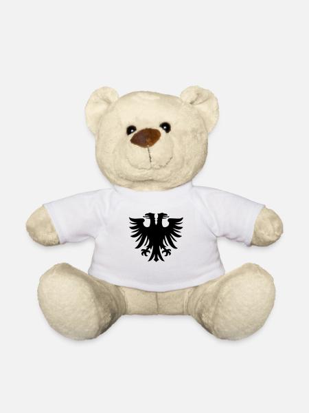 double-headed eagle - Teddy Bear - white