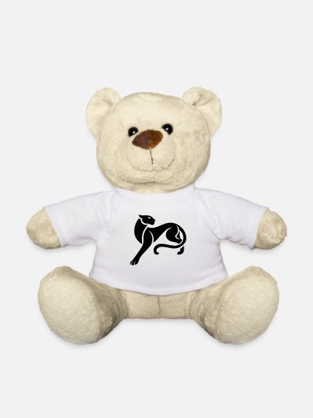 panther - Teddy - Weiß