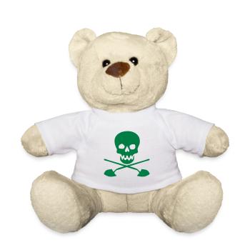 2541614 11168470 jardin - Nounours - blanc - Devant