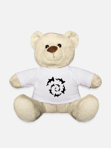sharks 3 - Teddy Bear - white