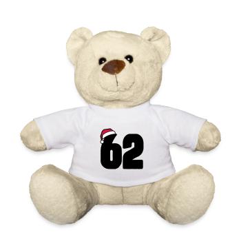 62 Numéro Noël - Nounours - blanc - Devant