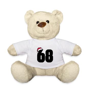 68 Numéro Noël - Nounours - blanc - Devant