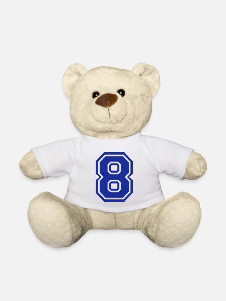 8 - Teddy Bear - white