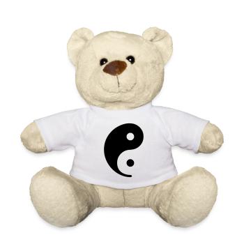 YIN & YANG - juste 01 - Nounours - blanc - Devant
