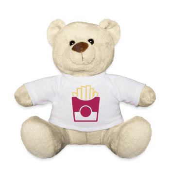 frites Pommer - Nounours - blanc - Devant