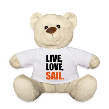 segeln - Teddy - Weiß - Vorne