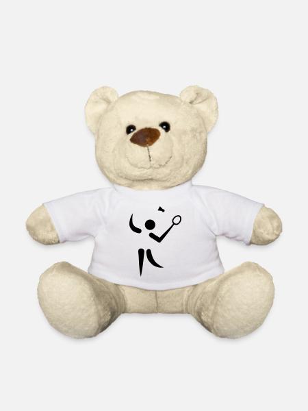 Badminton - Teddy - Weiß