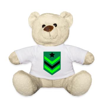 abzeichen - Teddy - Weiß - Vorne