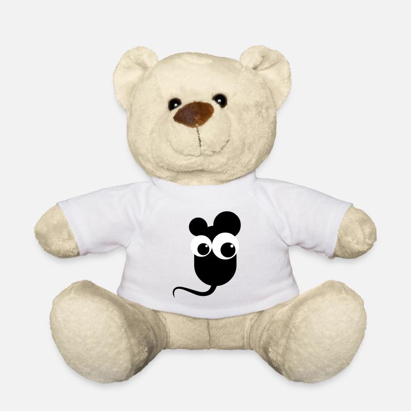 souris - Nounours - blanc