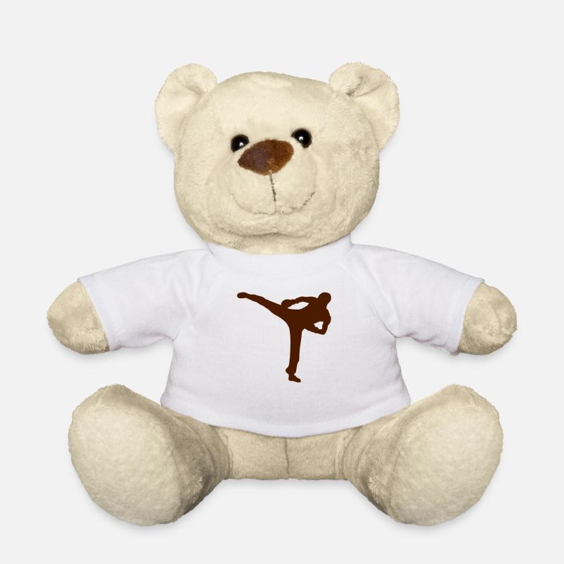 boxe francaise savate - Nounours - blanc