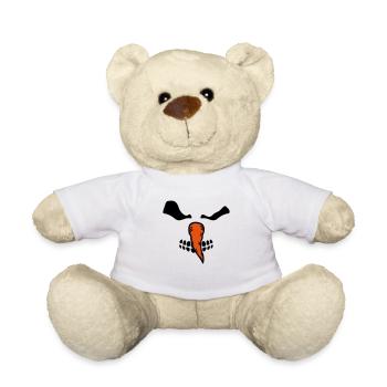 Bonhomme de neige de zombie - Nounours - blanc - Devant