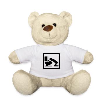 party fun (two) - Nounours - blanc - Devant