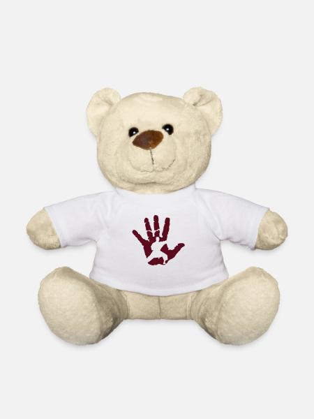 Karate Kampf - Teddy - Weiß