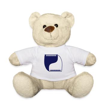 2 Yin und Yang Klaviere Klassisch Musik Instrument - Teddy - Weiß - Vorne