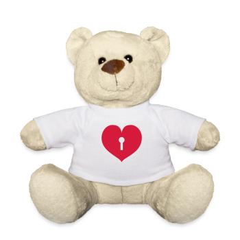 ...schlüssel gesucht! - Teddy - Weiß - Vorne