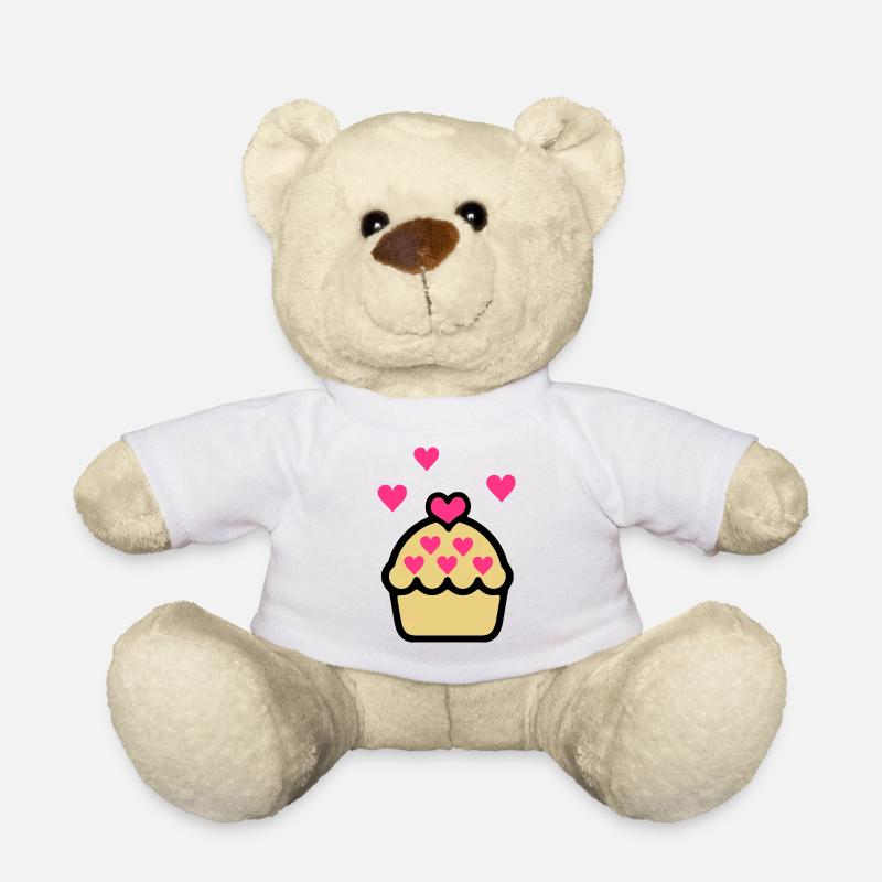 cupcake - Nounours - blanc