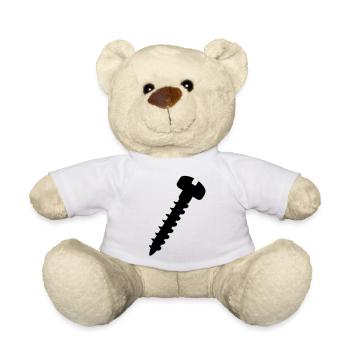 Schraube - Teddy - Weiß - Vorne