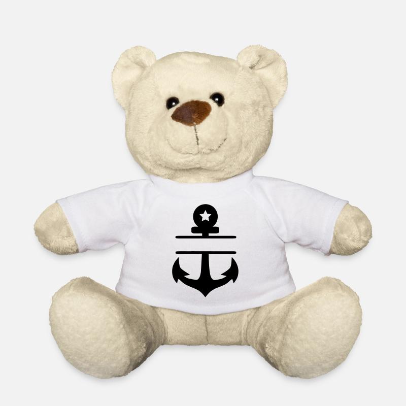 anchor blanco star - Teddy Bear - white