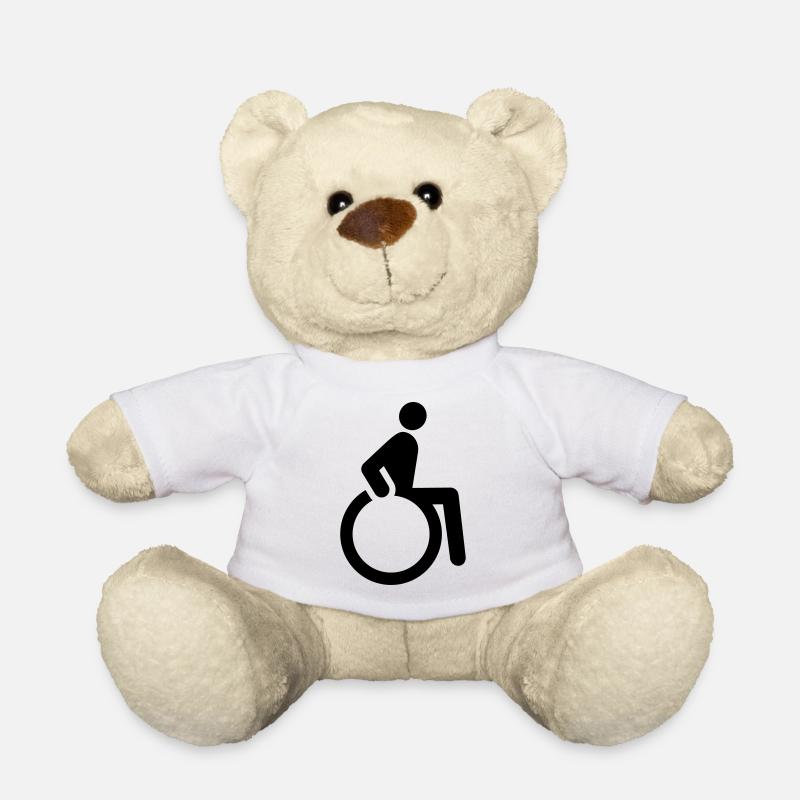Rollstuhl - Teddy - Weiß