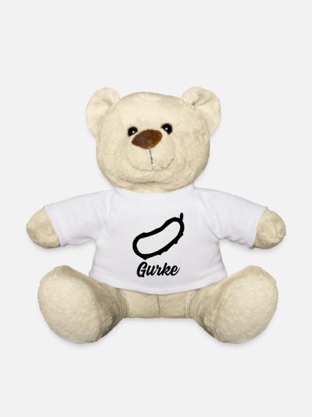 J’adore le concombre - Nounours - blanc