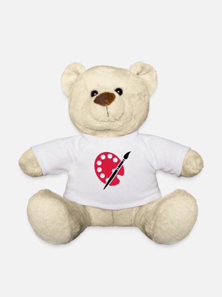 Artiste - Nounours - blanc