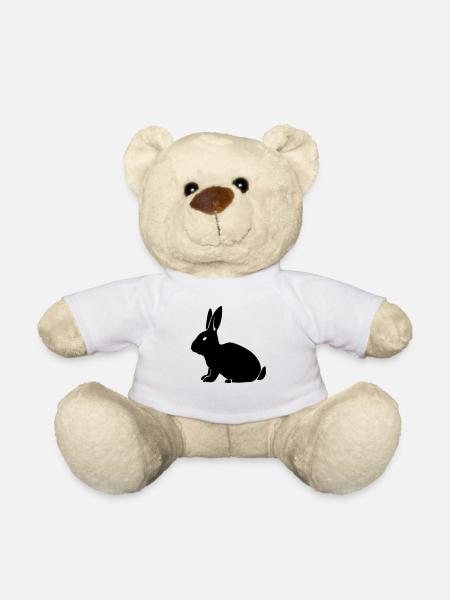 rabbit 1 - Teddy Bear - white