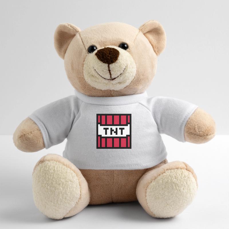 computer pixel retro game zocken nerd angezuendet Teddy