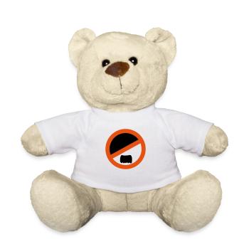 Nope - ne doit pas être! - Nounours - blanc - Devant