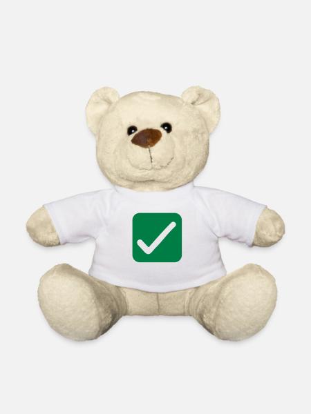 Haken - Teddy - Weiß